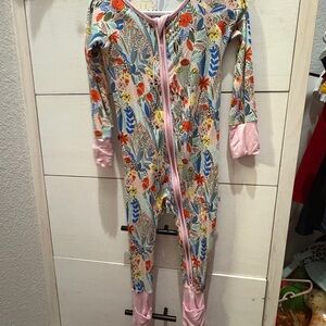 Little Sleepies og floral 12-18M